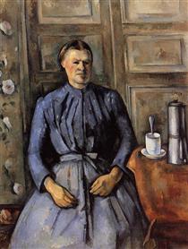 La Femme à la cafetière - Paul Cézanne