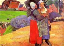 Campesinas bretonas - Paul Gauguin