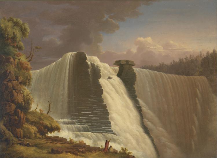 The Cackabakah Falls, 1856 - Paul Kane