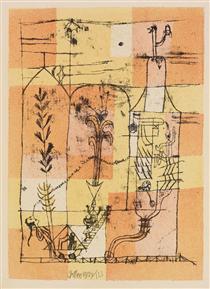 Hoffmanneske scene - Paul Klee