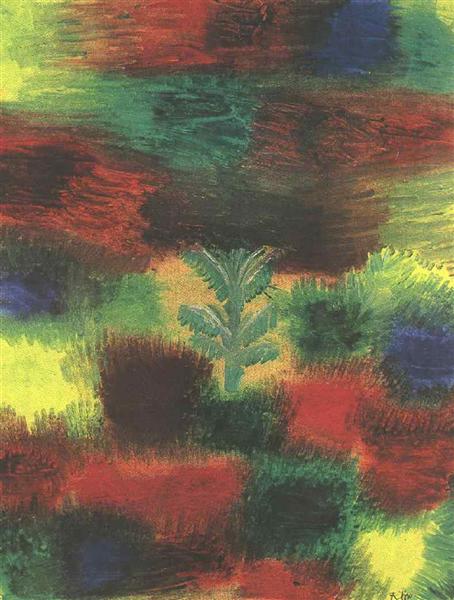 Little Tree Amid Shrubbery, 1919 - Paul Klee