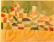 Oriental Architecture - Paul Klee
