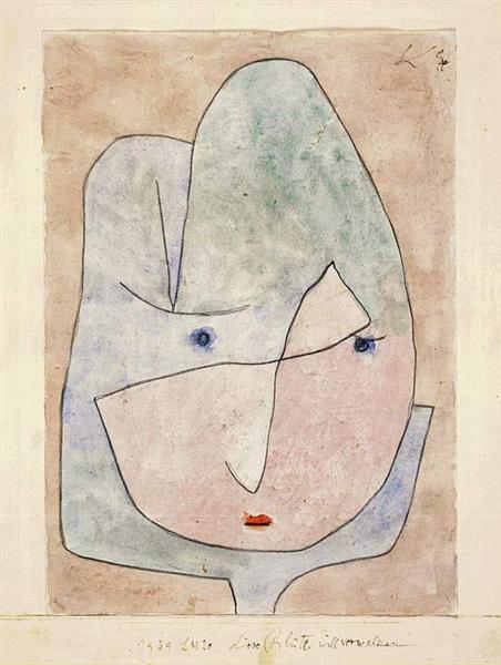 This flower wishes to fade, 1939 - Paul Klee