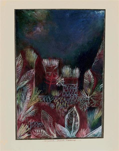 Tropical twilight, 1921 - Пауль Клее