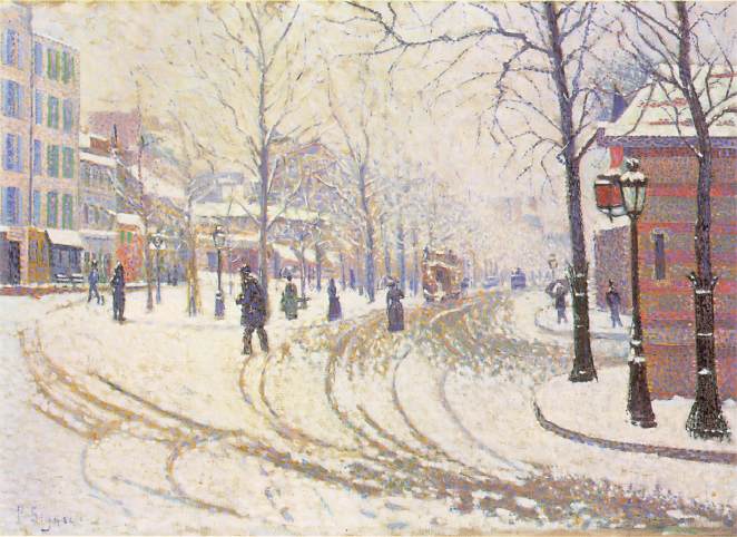 Boulevard de Clichy 1886 - Paul Signac
