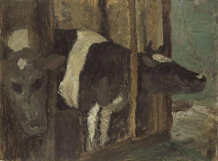 Cowshed, 1901 - Paula Modersohn-Becker