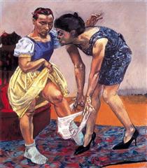 Snow White and her Stepmother - Paula Rego