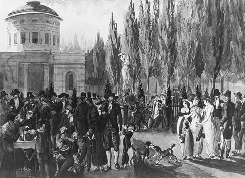 Fourth of July in Centre Square, c.1812 - Павло Свіньїн