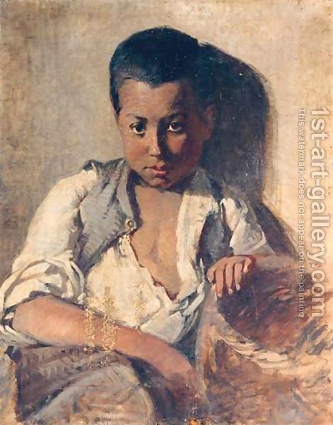 Portrait Of A Boy - Périclès Pantazis