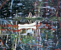 White Canoe - Peter Doig