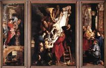 Descent from the Cross - triptych - Пітер Пауль Рубенс