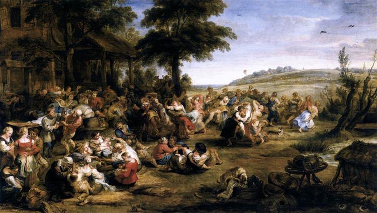The Kermesse, 1635 - 1638 - Pierre Paul Rubens