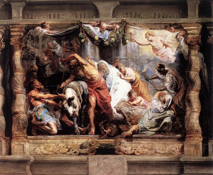 The Victory of Eucharistic Truth over Heresy, c.1626 - Peter Paul Rubens