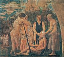 Death of Adam (detail) - Piero della Francesca