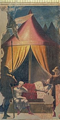 Le Songe de Constantin - Piero della Francesca