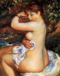 After the Bath - Pierre-Auguste Renoir