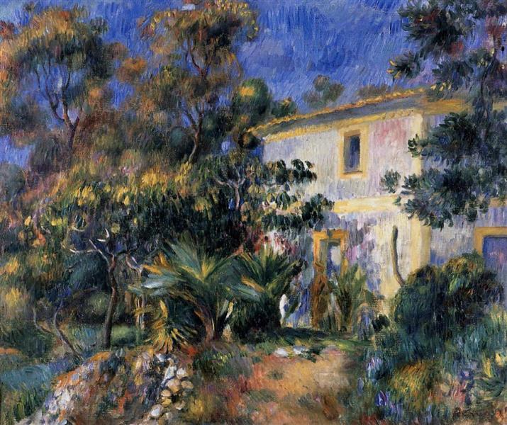 Algiers Landscape, 1895 - 雷諾瓦