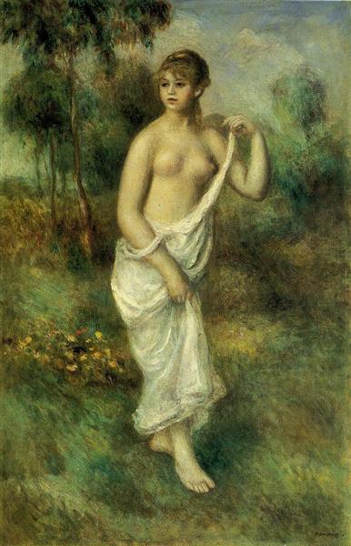 Bather, 1887 - Auguste Renoir
