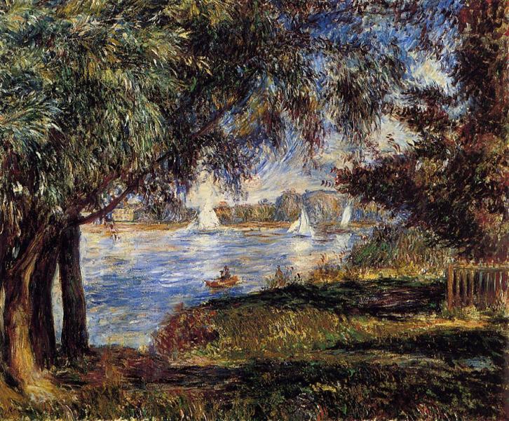 Bougival, 1888 - Pierre-Auguste Renoir