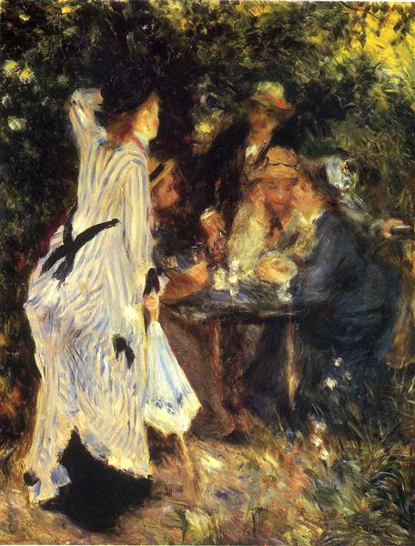 In the Garden, 1876 - Pierre-Auguste Renoir