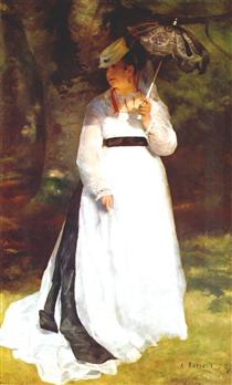 Lise com Sombrinha - Pierre-Auguste Renoir