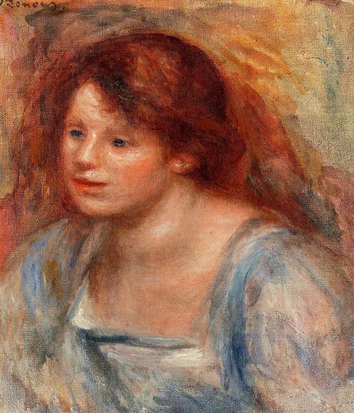 Lucienne, 1918 - Pierre-Auguste Renoir