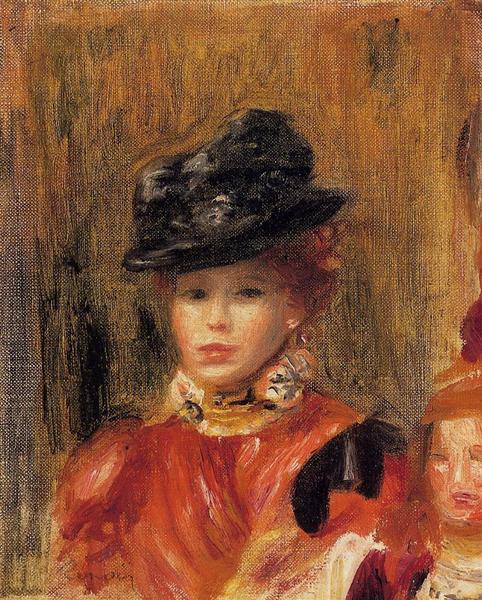 Madame Le Brun and Her Daughter - Pierre-Auguste Renoir