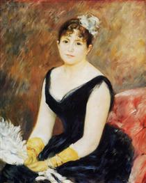 Madame Leon Clapisson (Marie Henriette Valentine Billet) - Auguste Renoir