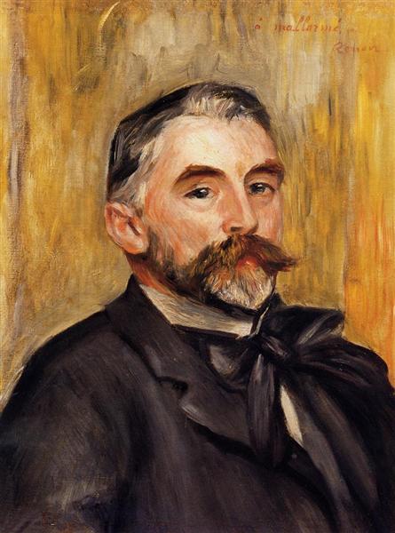 Stephane Mallarme, 1892 - Pierre-Auguste Renoir
