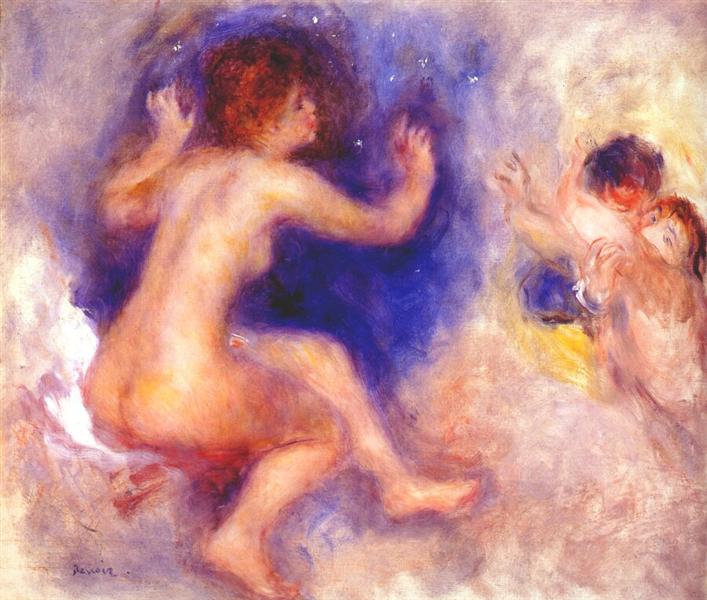Study for scene from tannhauser, c.1879 - Pierre-Auguste Renoir