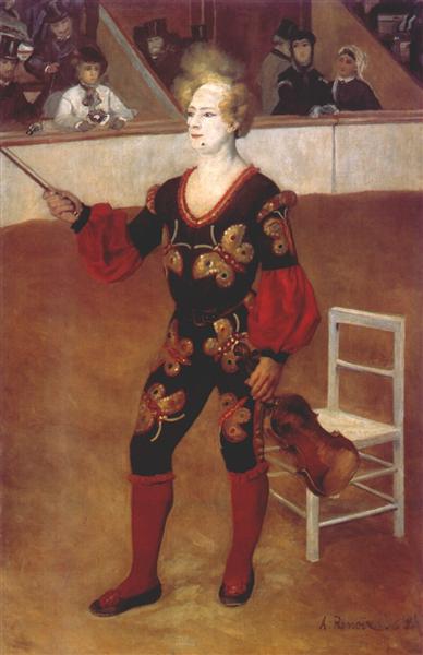 The Clown (James Bollinger Mazutreek), 1868 - П'єр-Оґюст Ренуар