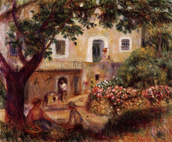 The Farm, 1914 - П'єр-Оґюст Ренуар