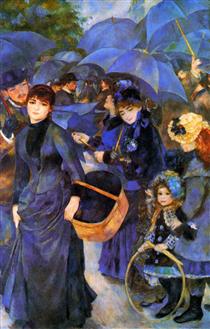 Os Guarda-chuvas - Pierre-Auguste Renoir