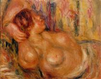 Woman At the Chest - Auguste Renoir
