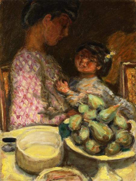 A Plate of Figs, 1921 - 皮爾·波納爾
