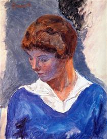 A Young girl - Pierre Bonnard