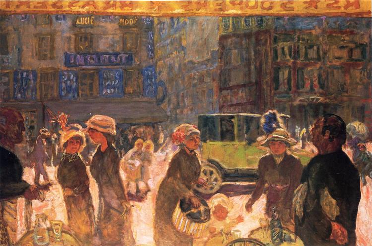 La Place Clichy, 1912 - Pierre Bonnard