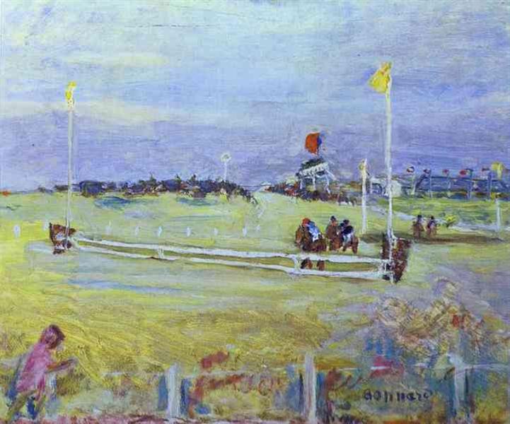 Race at Bologne, 1910 - Pierre Bonnard