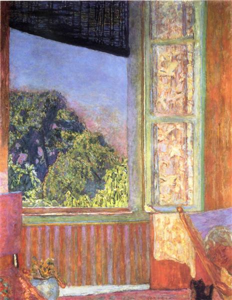 The Open Window, 1921 - Pierre Bonnard