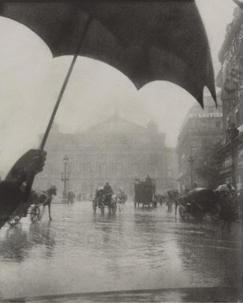 Opera, Rainy Day, 1909 - Пьер Дюбрёй