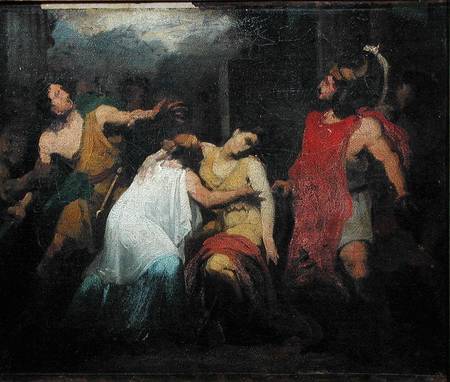 Study for the Death of Lucretia - Pierre-Narcisse Guérin