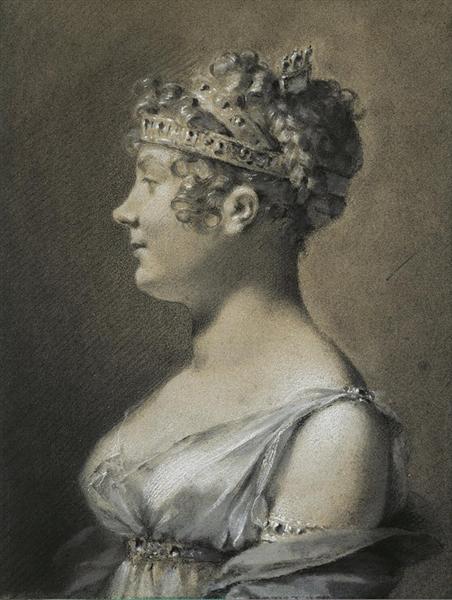 Portrait of Princess Catherine Talleyrand, 1807 - 1808 - Pierre-Paul Prud'hon