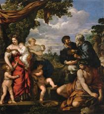 The Alliance of Jacob and Laban - Pietro da Cortona