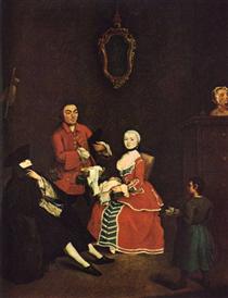 The Masked Visitor - Pietro Longhi