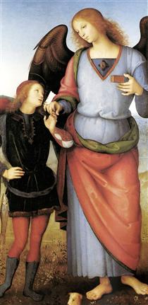 Archangel Raphael with Tobias - Pietro Perugino