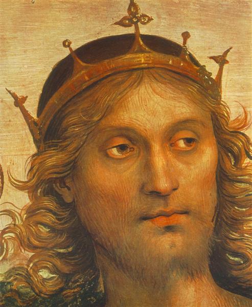 The Almighty with Prophets and Sybils (detail 2), 1500 - Perugino