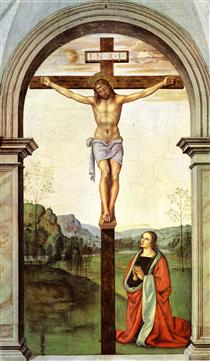 The Crucifixion - Perugino