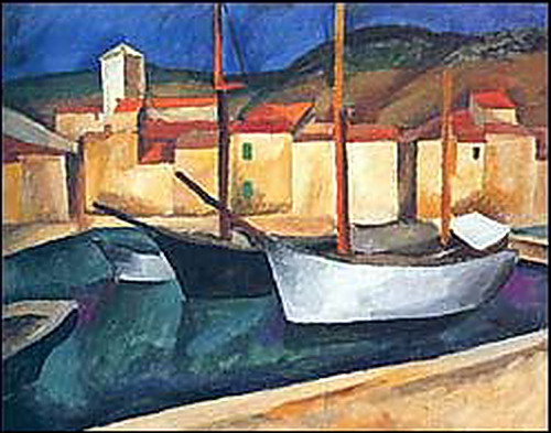 Cassis. Ships., 1913 - Piotr Kontchalovski