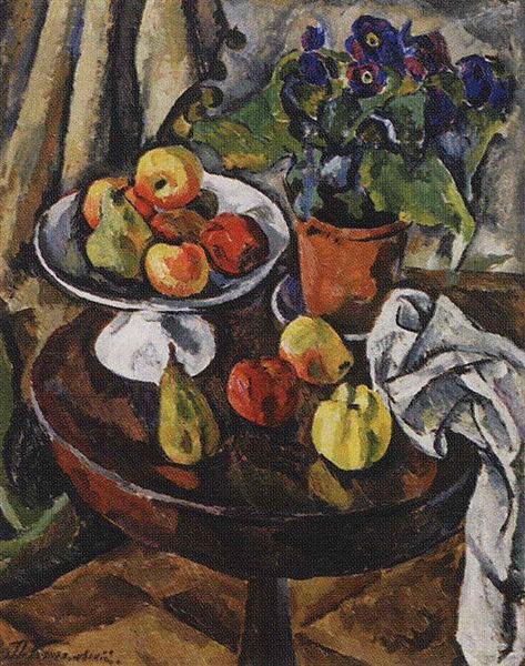 Fruit-piece, 1911 - Pyotr Konchalovsky