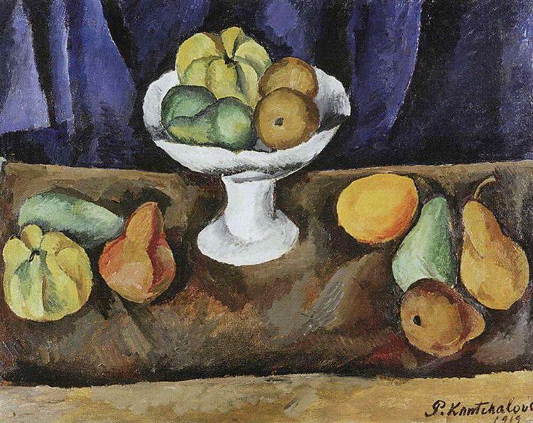 Fruit-piece, 1912 - Piotr Kontchalovski